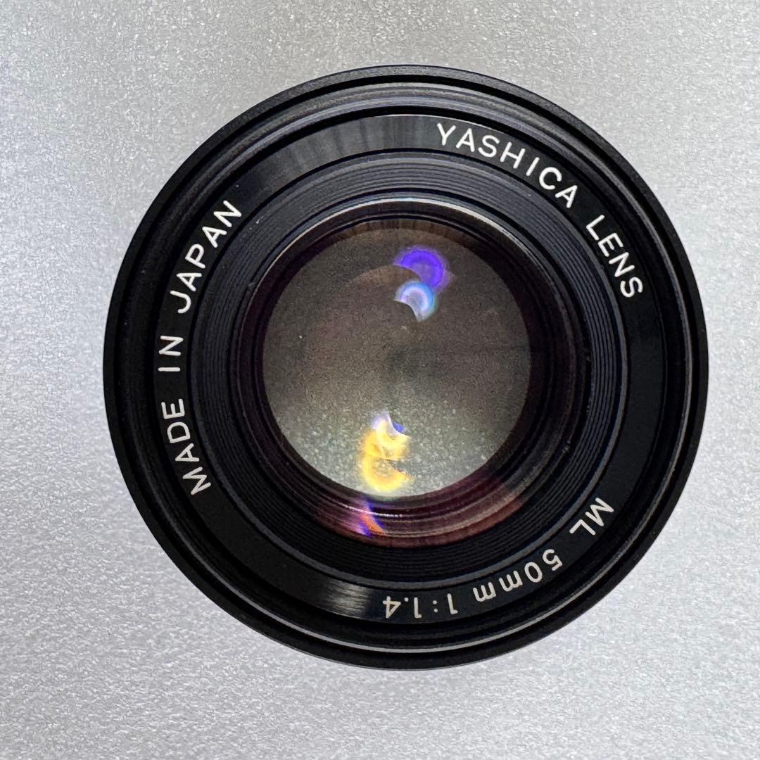 ☆希少 外観美品☆ YASHICA ML 50mm F1.4 後期型