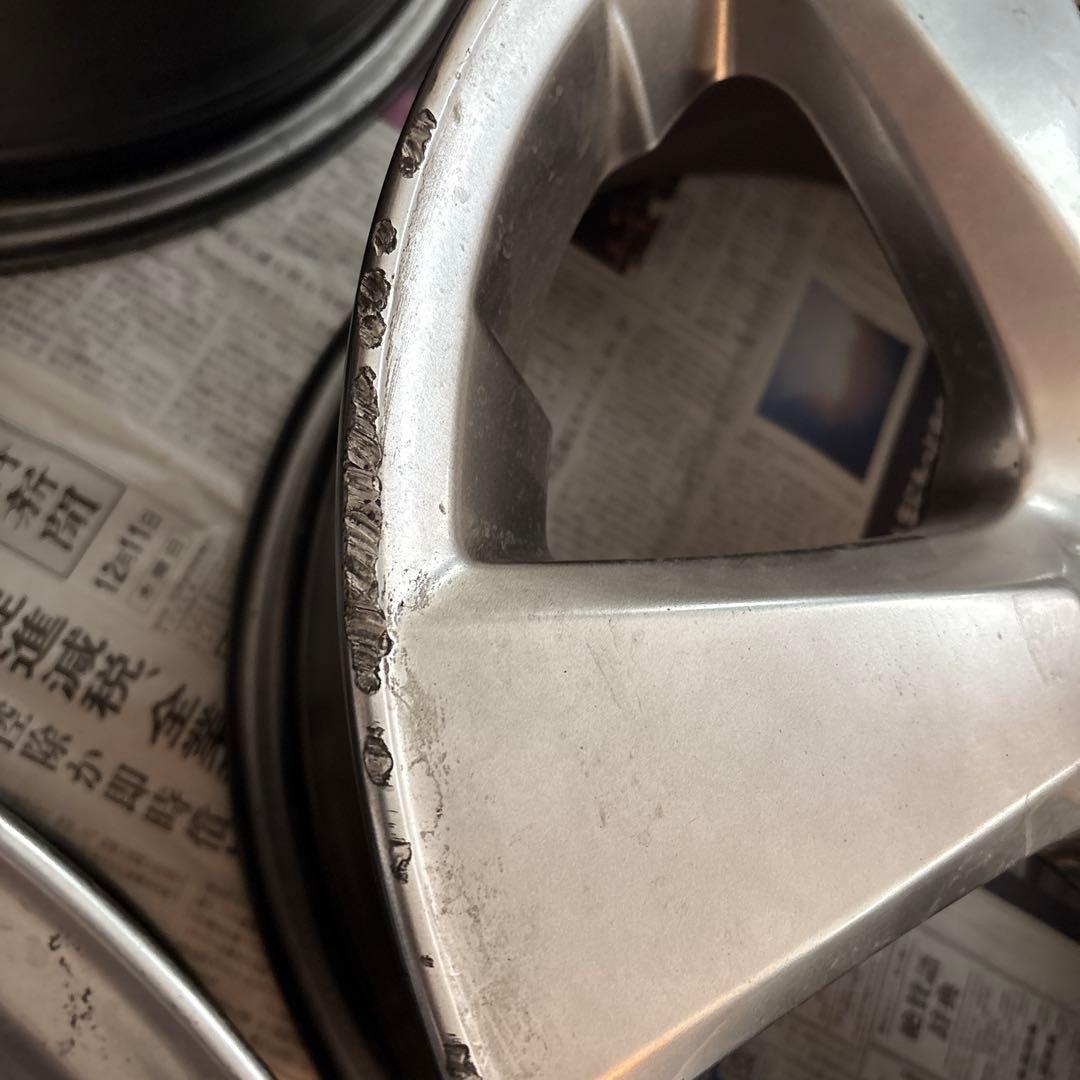 レクサス18インチ アルミホイール　シルバー