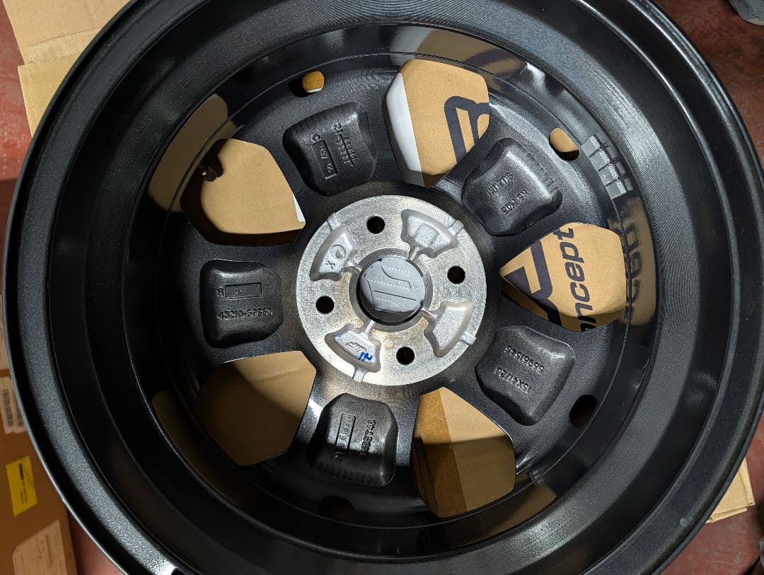 ハスラー　X　純正ホイール　15インチ　美品　No.1