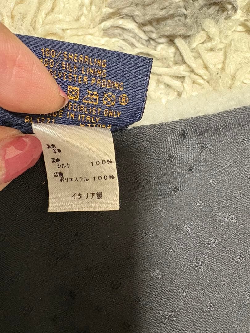 Louis Vuitton マフラー　エシャルプ・シャーリング　ムートン