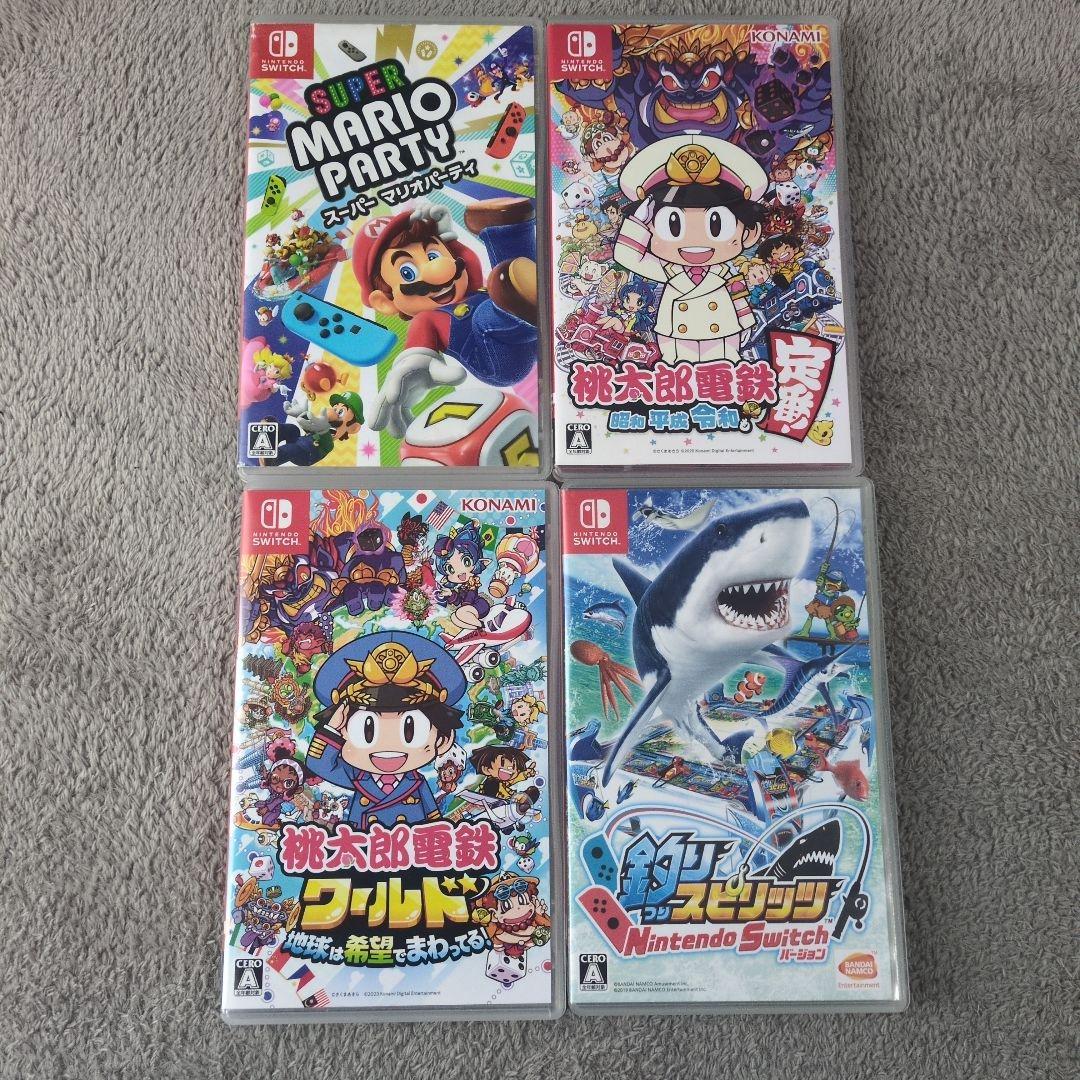 任天堂スイッチソフト4点セット