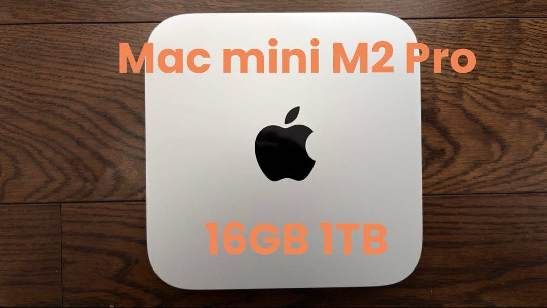 Macデスクトップ Apple Mac mini M2 Pro 16GB 1TB