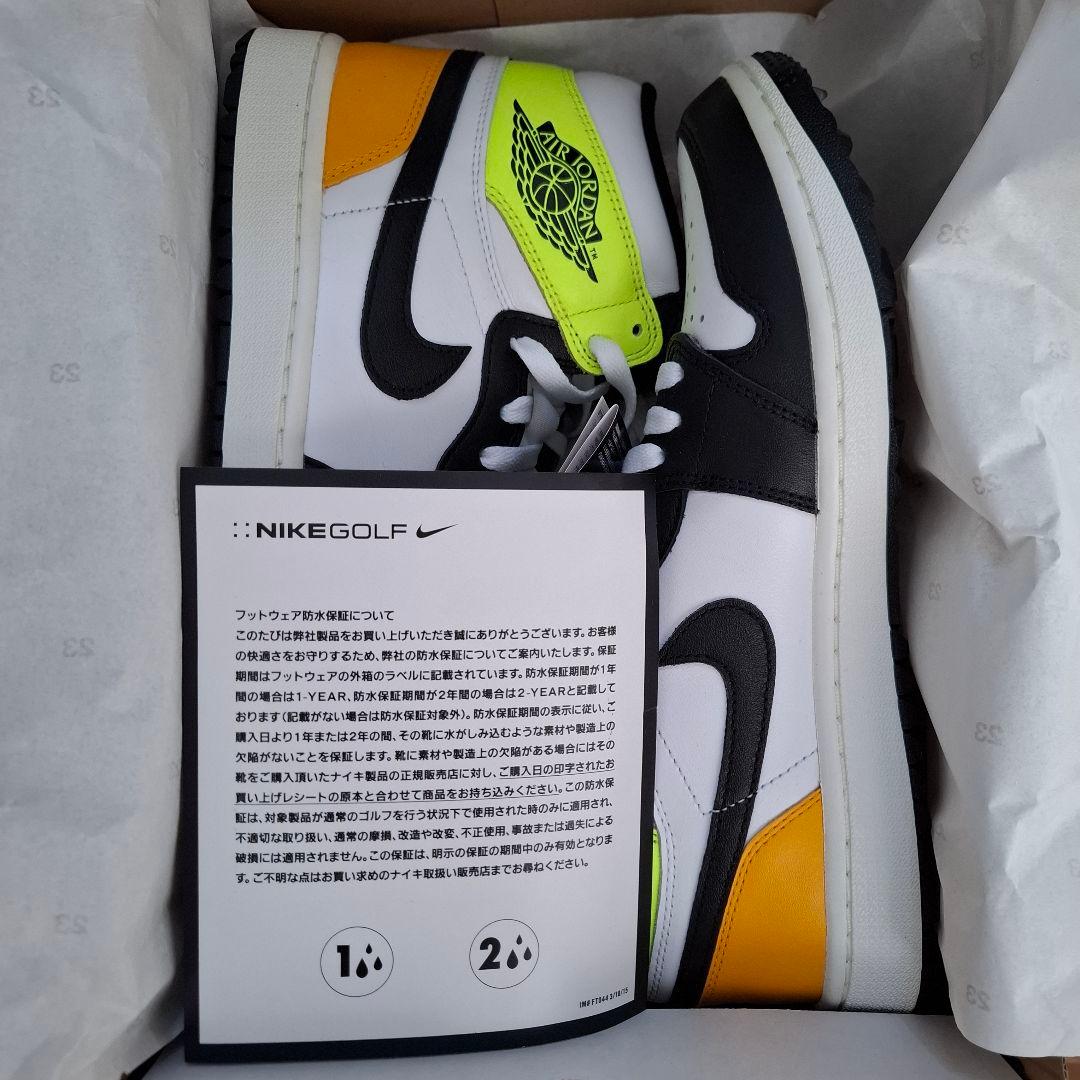 国内正規品　新品　NIKE AIR JORDAN 1 HIGH GOLF