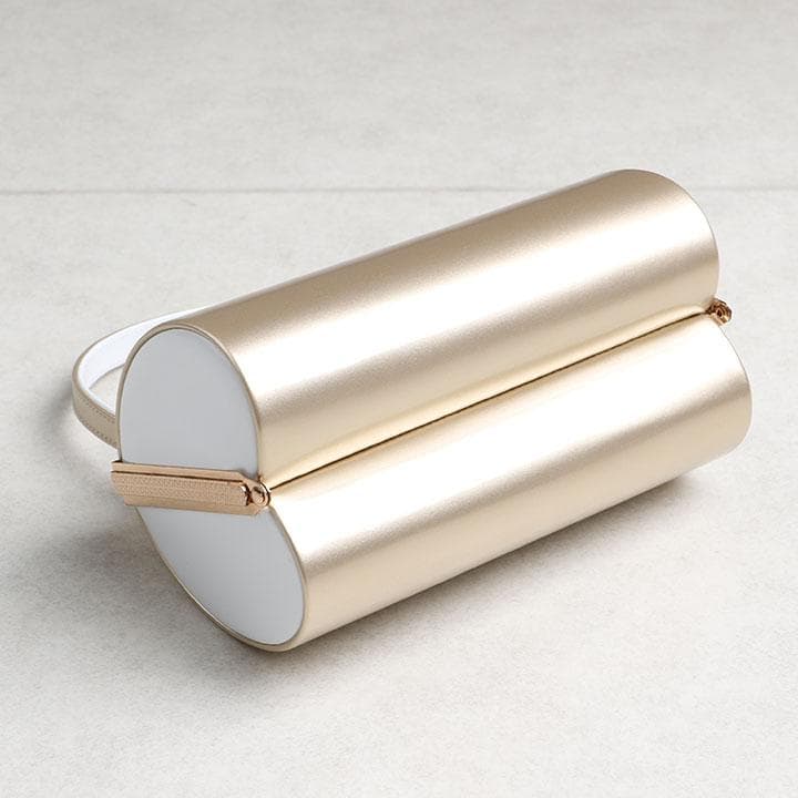 草履バッグセット　ゴールド　24cm　03595