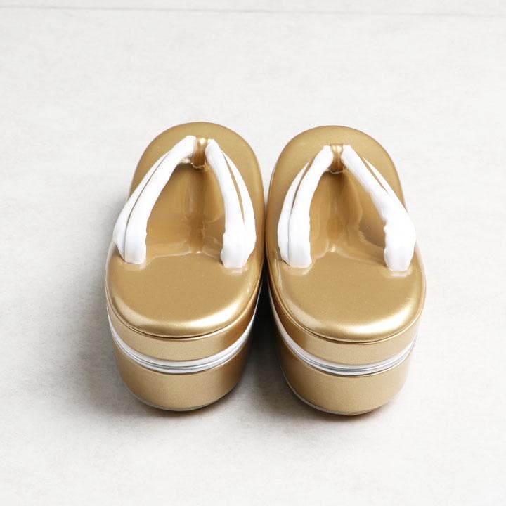 草履バッグセット　ゴールド　24cm　03595