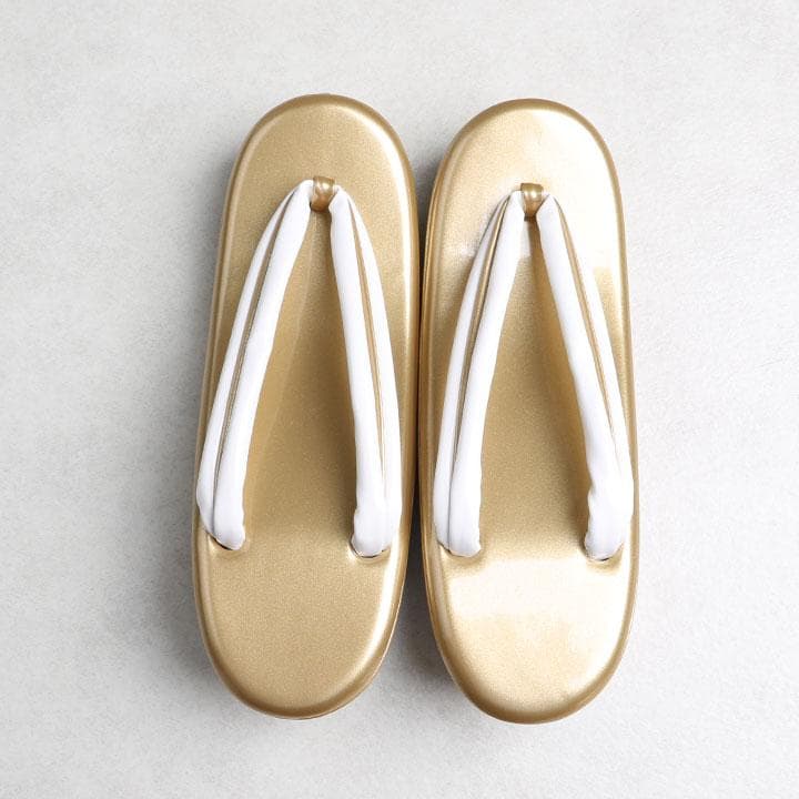 草履バッグセット　ゴールド　24cm　03595