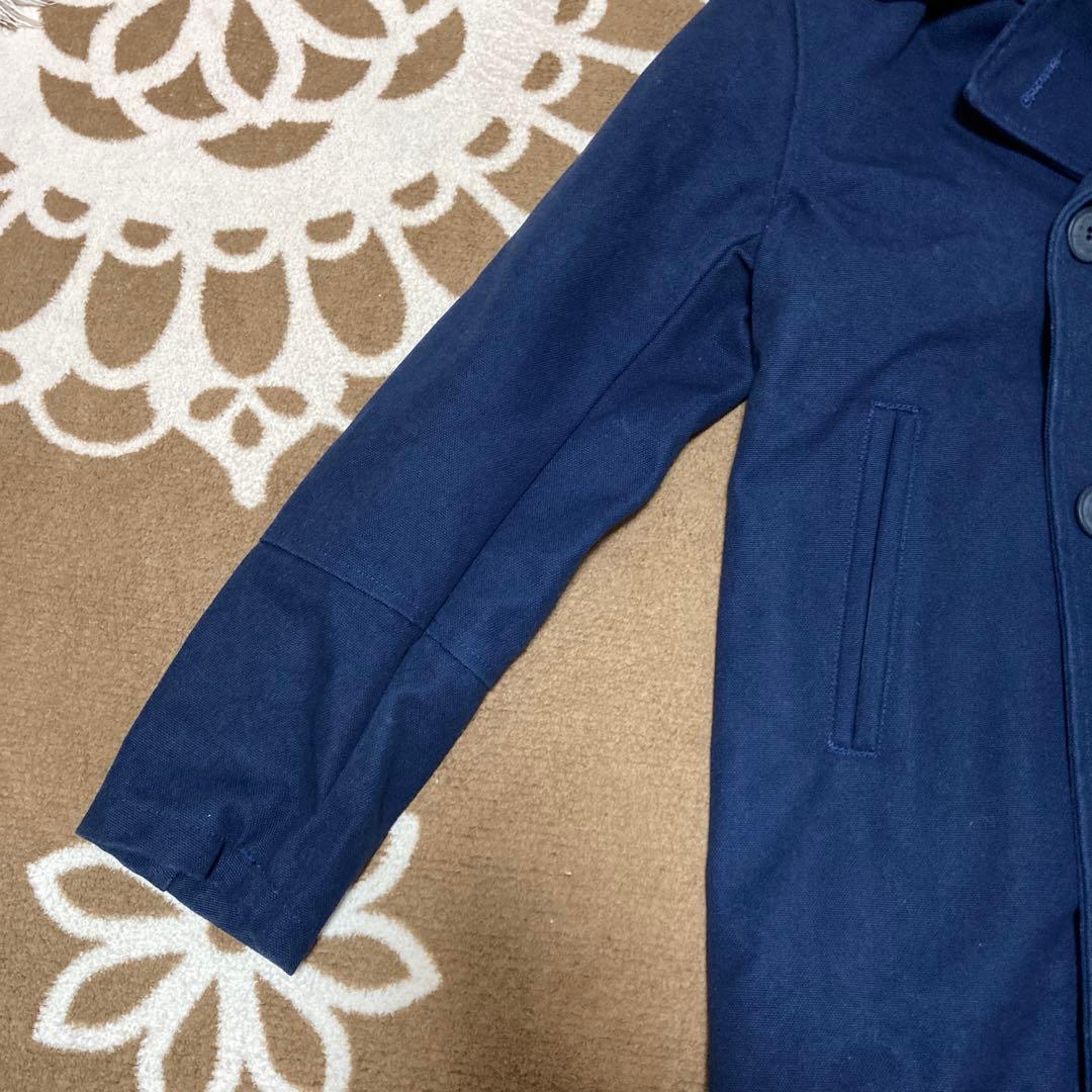 グッドイナフ GOODENOUGH GDEH コットン Pコート M ネイビー