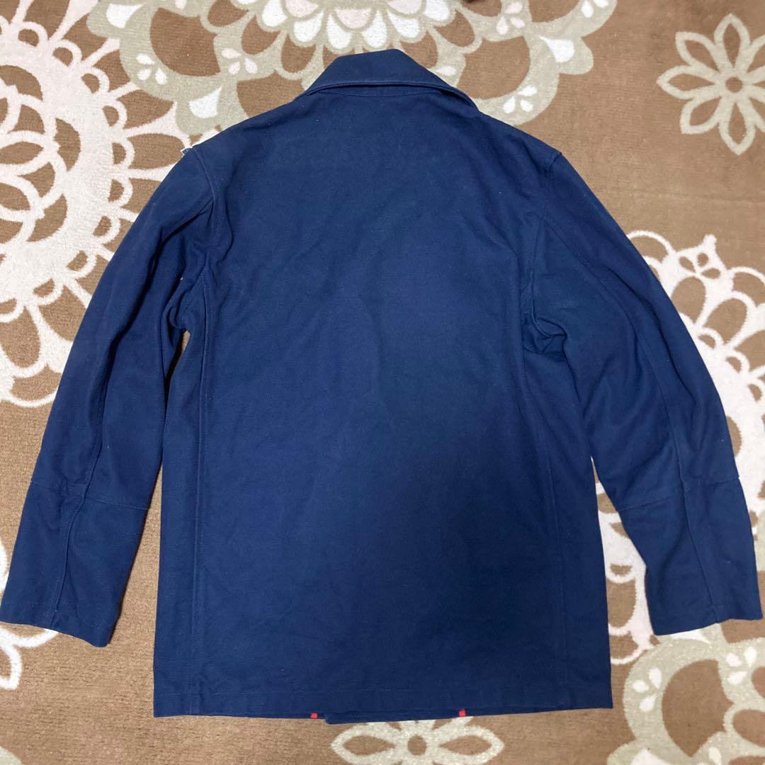 グッドイナフ GOODENOUGH GDEH コットン Pコート M ネイビー