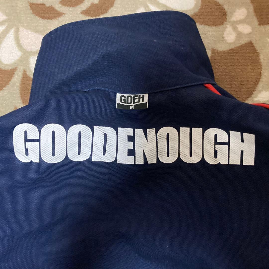 グッドイナフ GOODENOUGH GDEH コットン Pコート M ネイビー