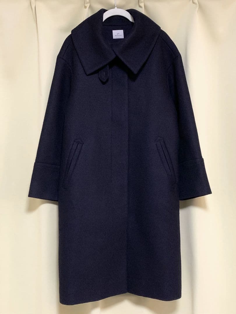 ＜SPINTOシリーズ＞ メルトン ビッグカラー コート