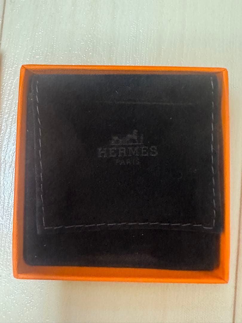 HERMES メタルマネークリップ 専用ケース付き