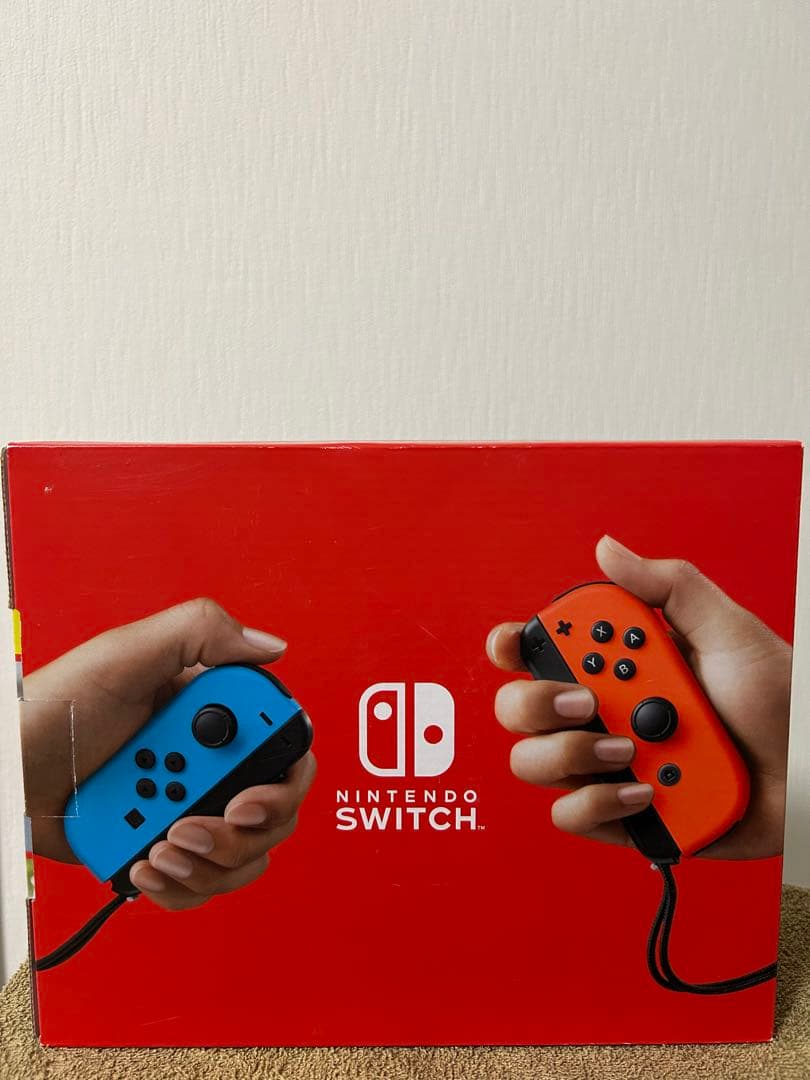 【新品未開封】Nintendo Switch 本体 青/オレンジ ジョイコン付き