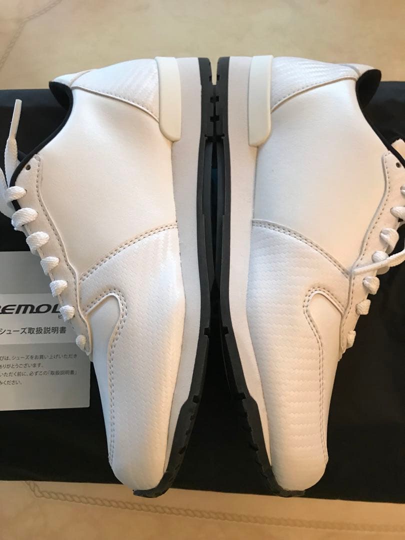 新品　ワールドウィング　ビロモシューズ　ホワイト 23.5