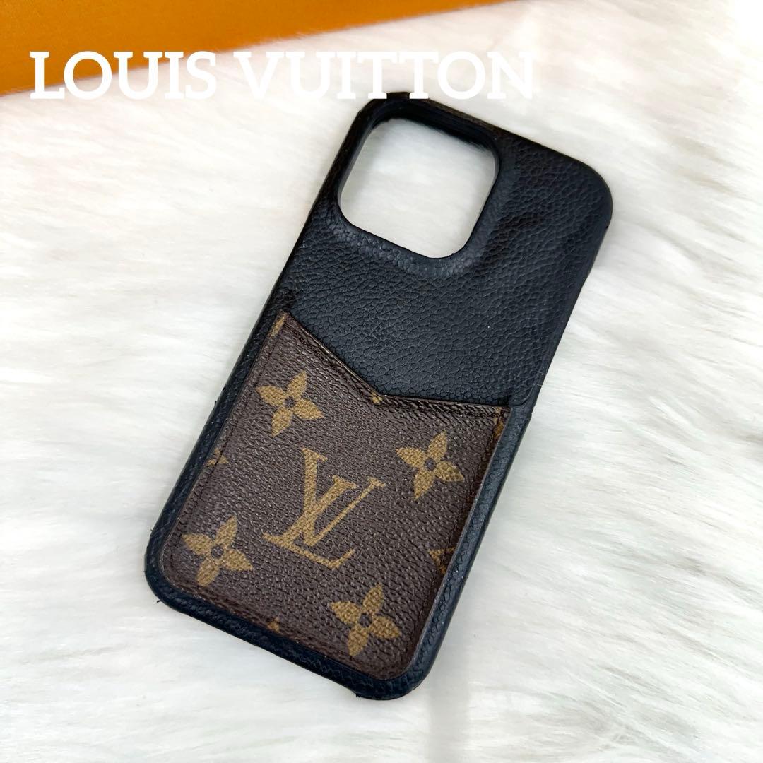 LOUISVUITTON モノグラム iPhoneケース 13pro バンパー
