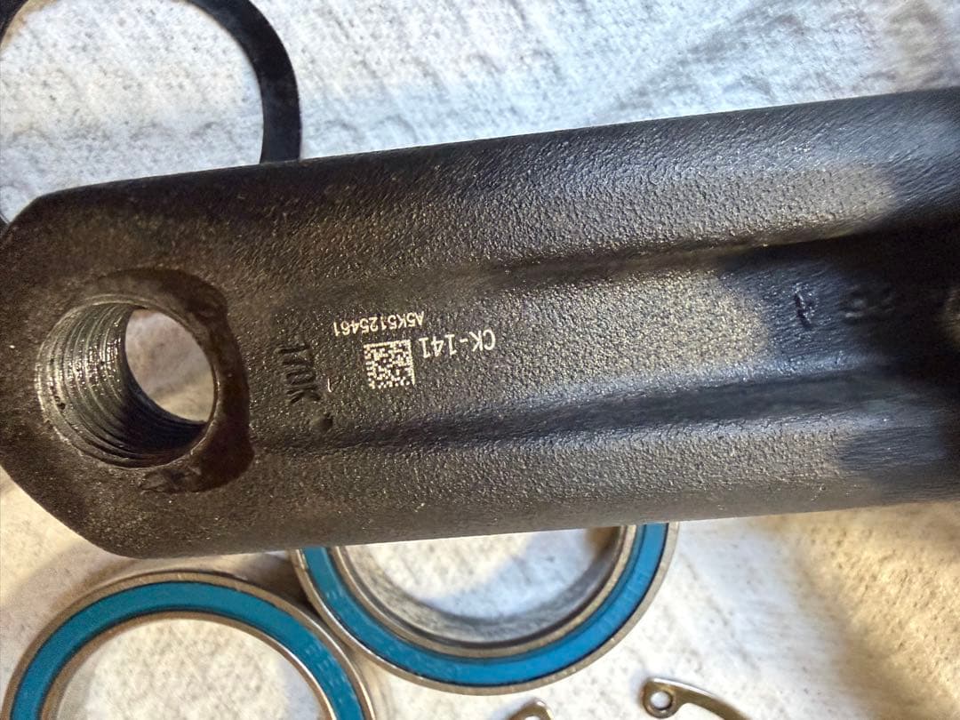 CAAD12 純正クランク 52/36 170mm ＆ アルテグラペダル付