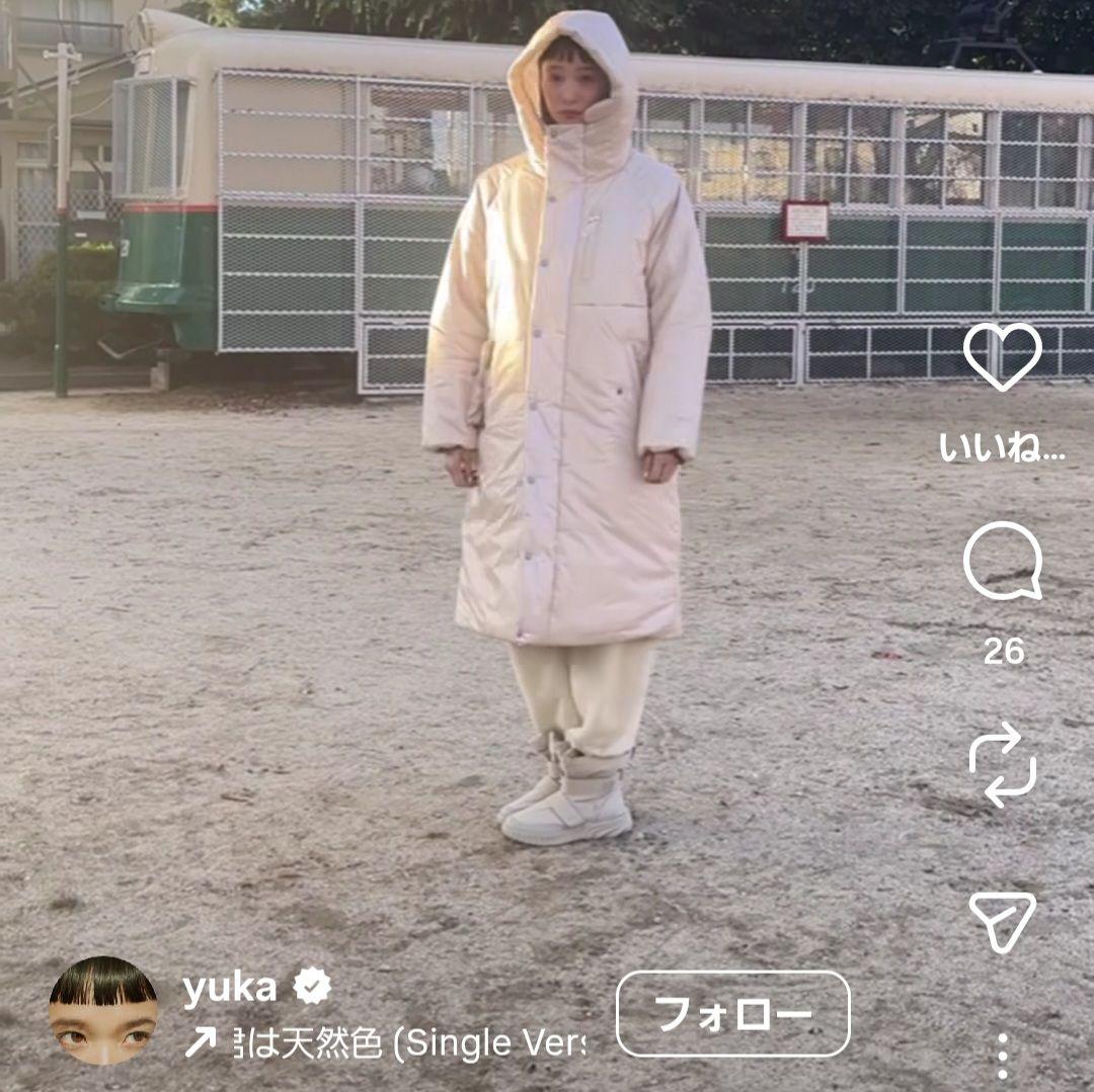 and wander ZARA Mサイズ ロングパファーコート 未使用 試着のみ