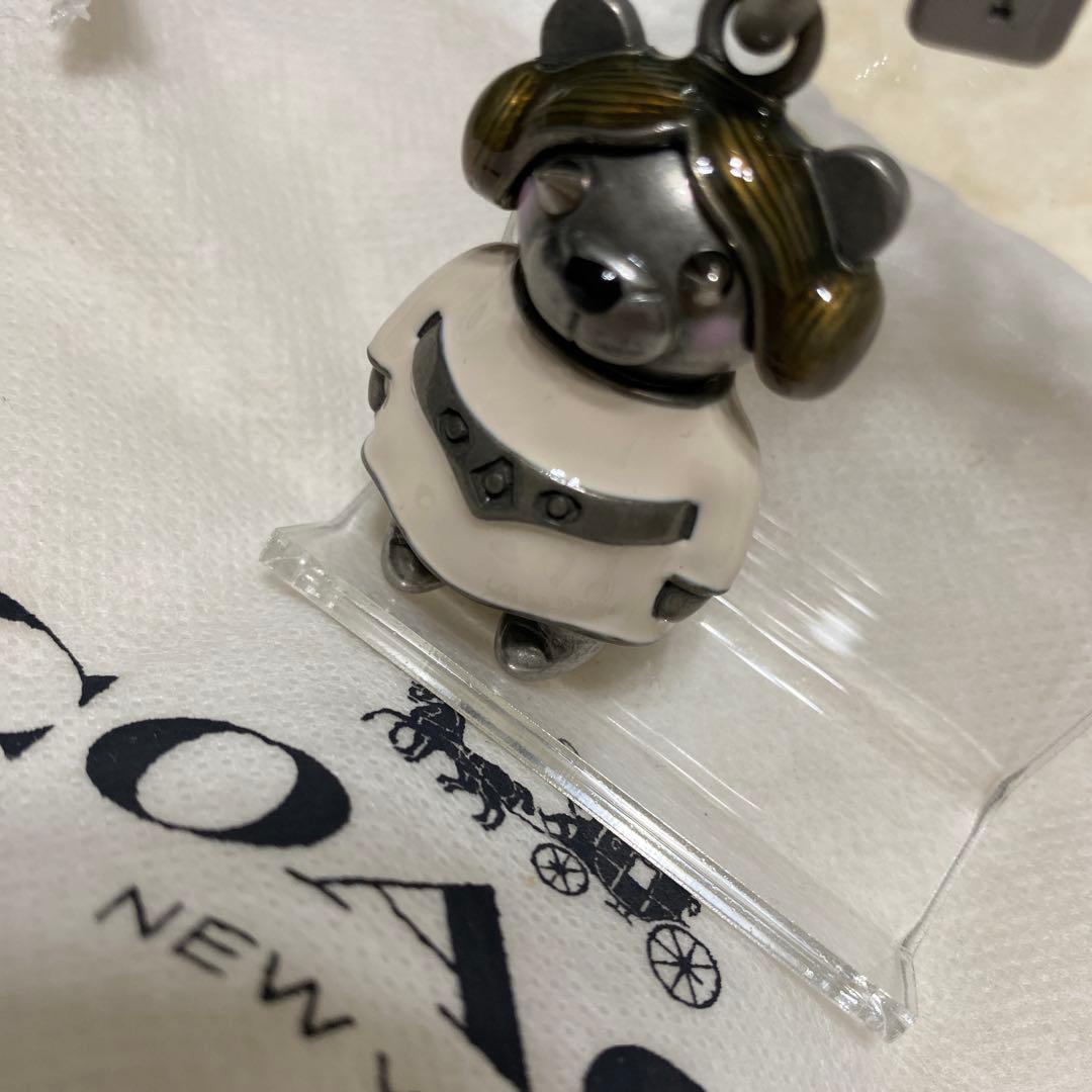コーチ　COACH　バッグチャーム　スター・ウォーズ　プリンセス・レイア　ベア