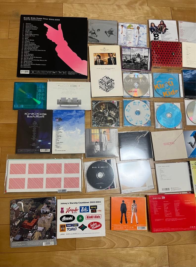【最終値下】KinKi Kids CD シングル アルバム DVD まとめ売り
