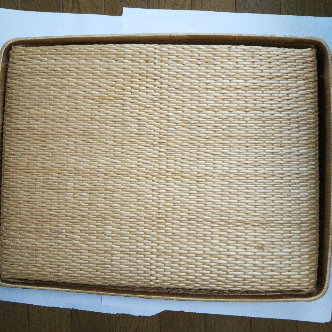 柳細工かご　バスケット　柳行李　収納ケース　衣装ケース