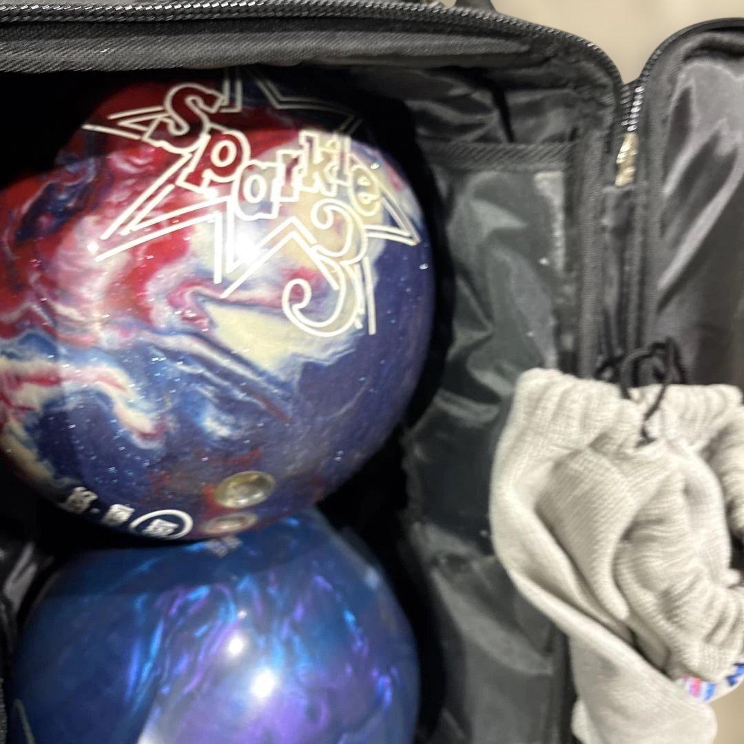 ABS ボーリング キャリーバッグ PRO-am 3way 2球