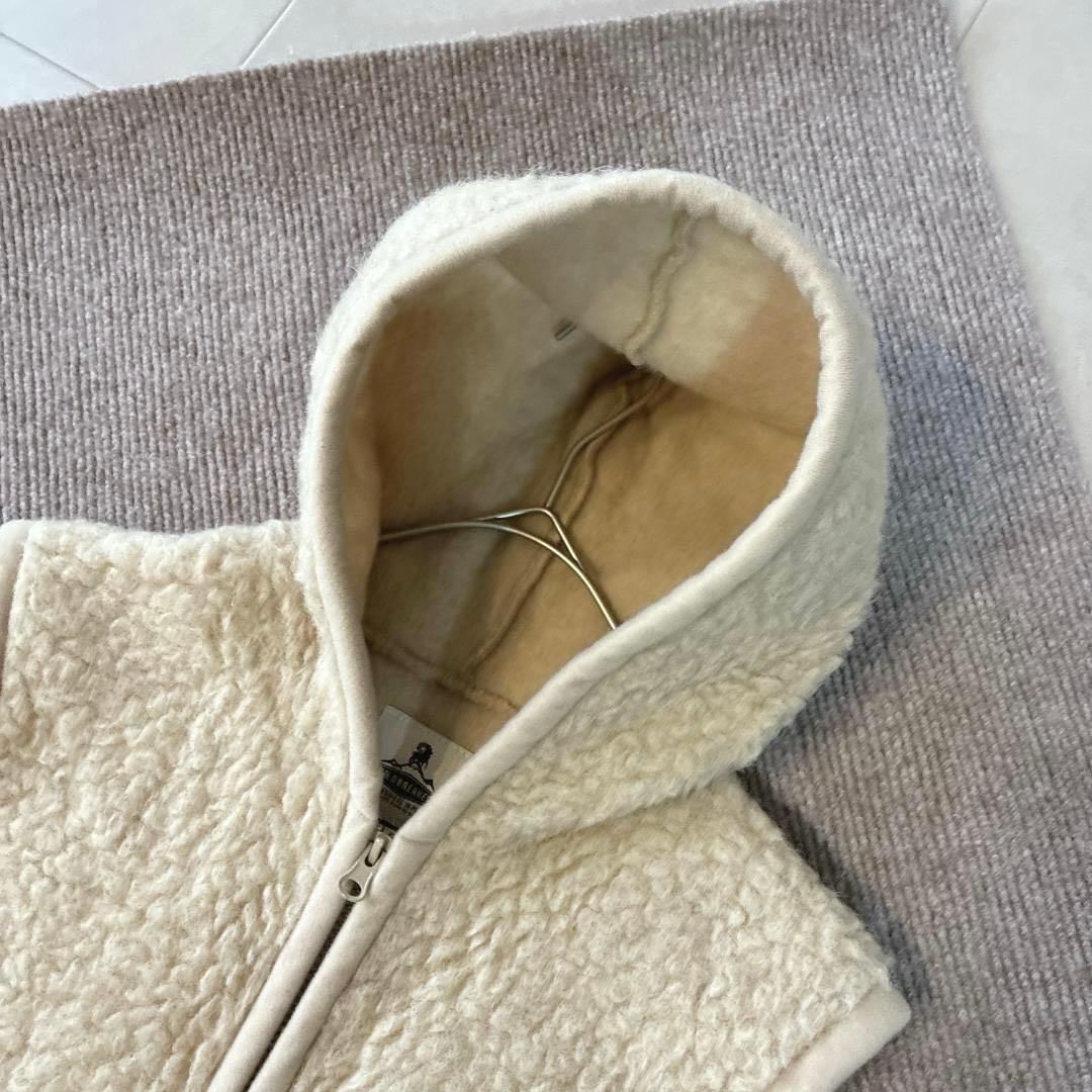 未使用級 コールドブレーカー♡ジップアップ ボア ベスト フード付き ROBBY