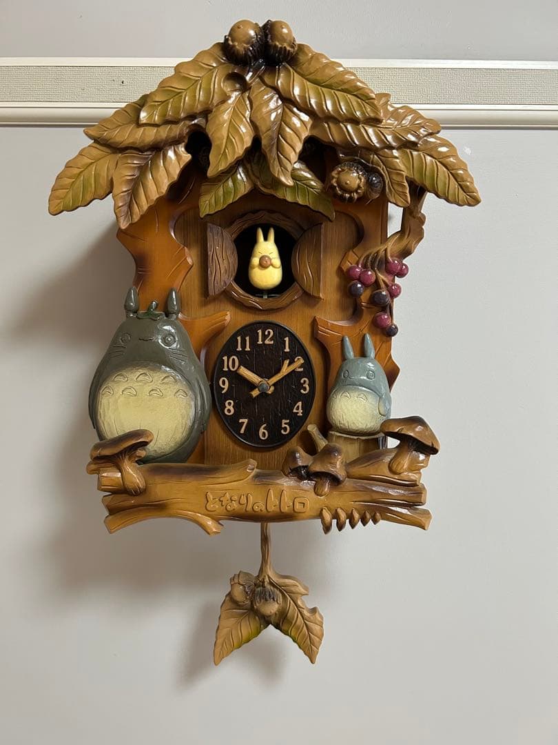 となりのトトロ 振り子掛け時計