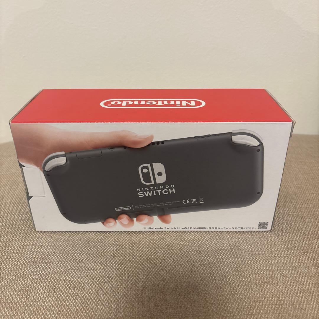 Nintendo Switch Lite グレー　新品未使用未開封