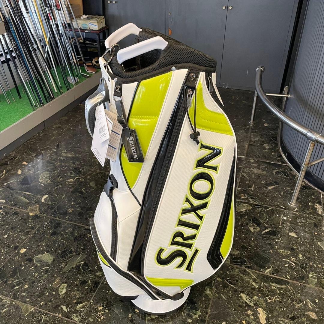 Srixon キャディバッグ ホワイト・イエロー