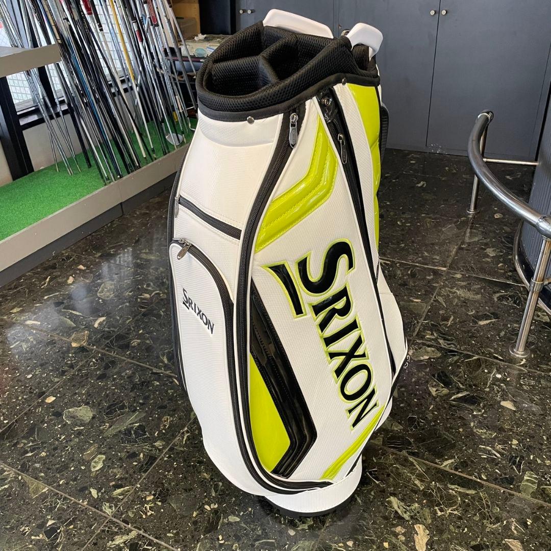 Srixon キャディバッグ ホワイト・イエロー