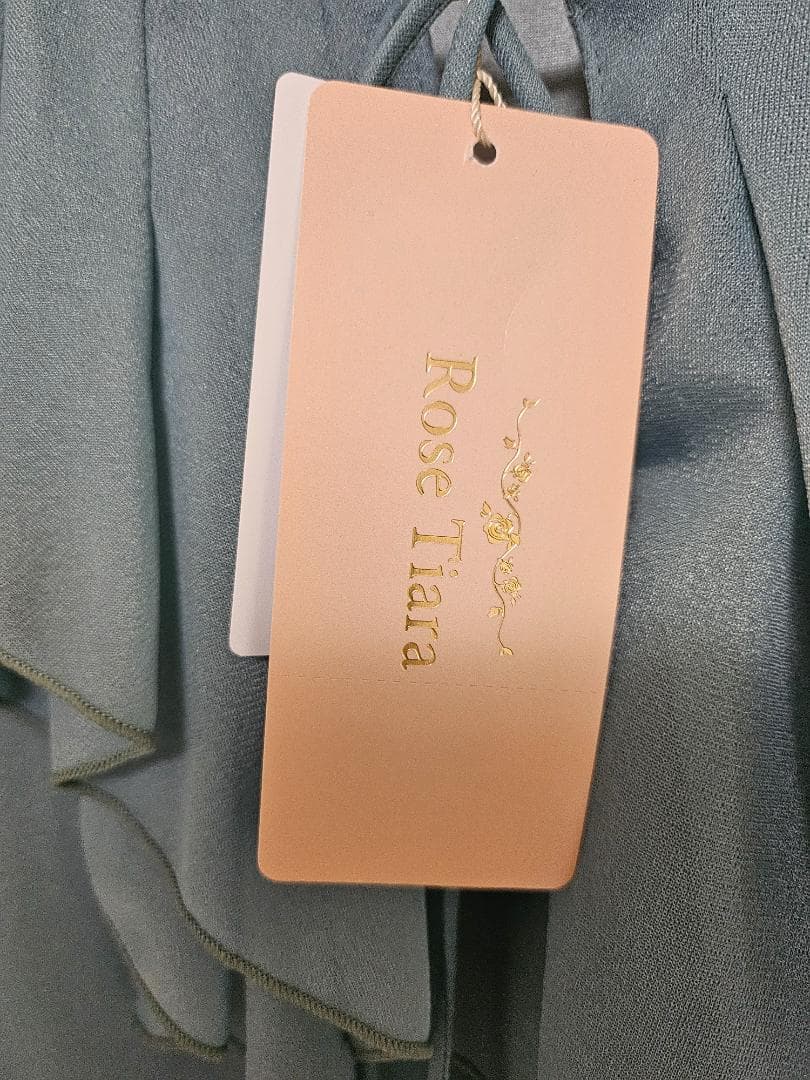 定価￥23,100円・ローズティアラ春物新作（脇下身幅64cm）ブルーグリーン