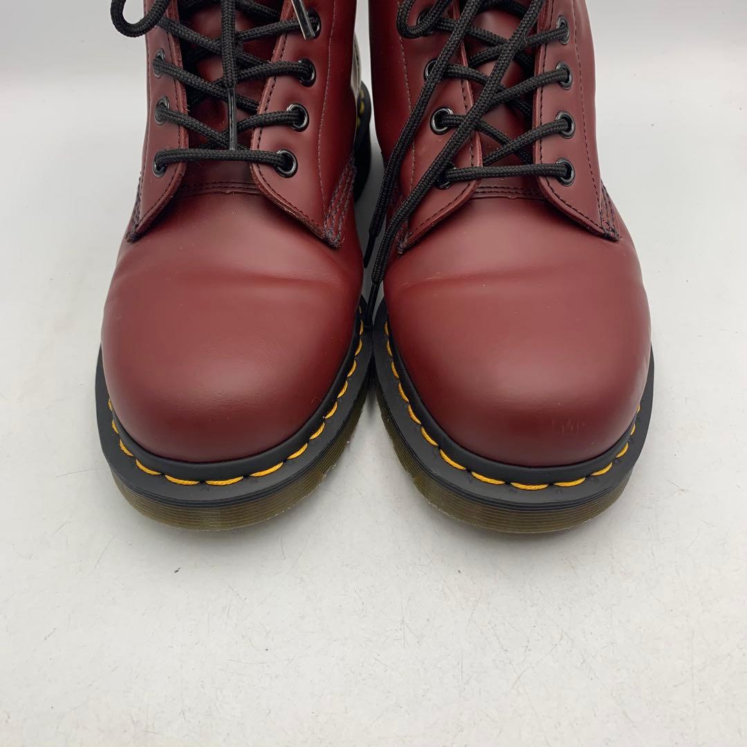 X965 ドクターマーチン ワークブーツ US9 約27cm バーガンディ