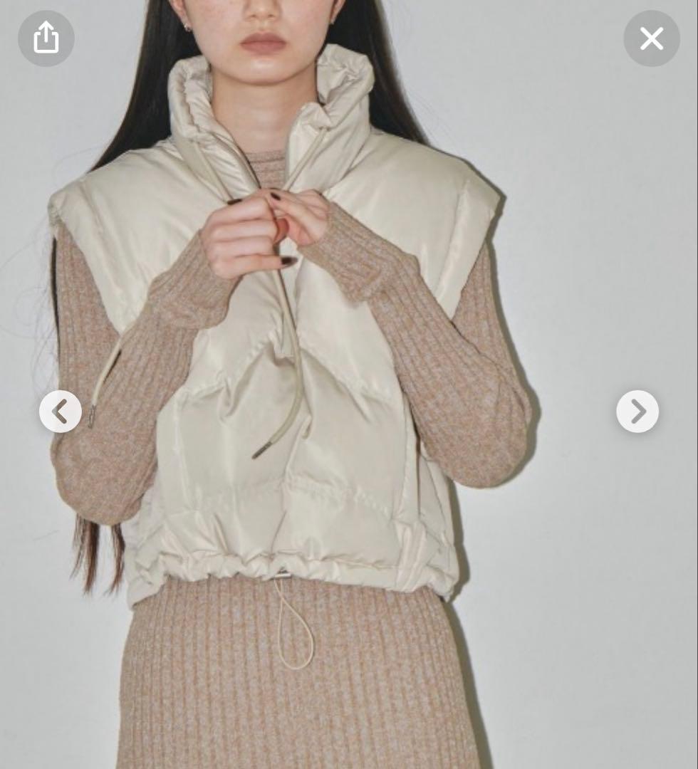 ゆん　Quilting Compact Vest todayful