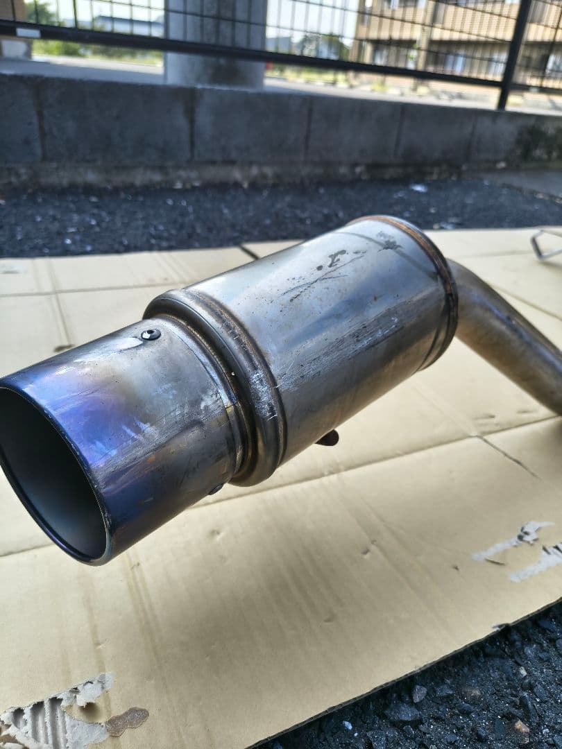 ステンレス製マフラー本体 大口径　三菱　ekスポーツ H82W