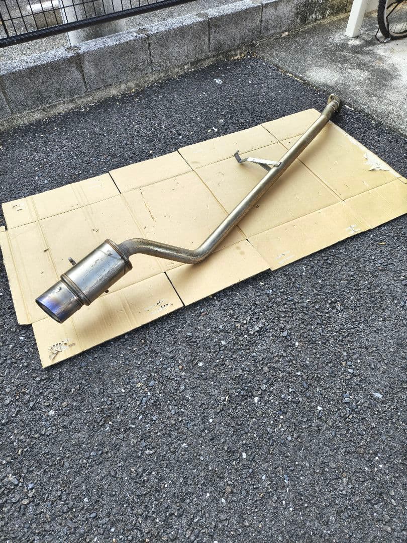 ステンレス製マフラー本体 大口径　三菱　ekスポーツ H82W