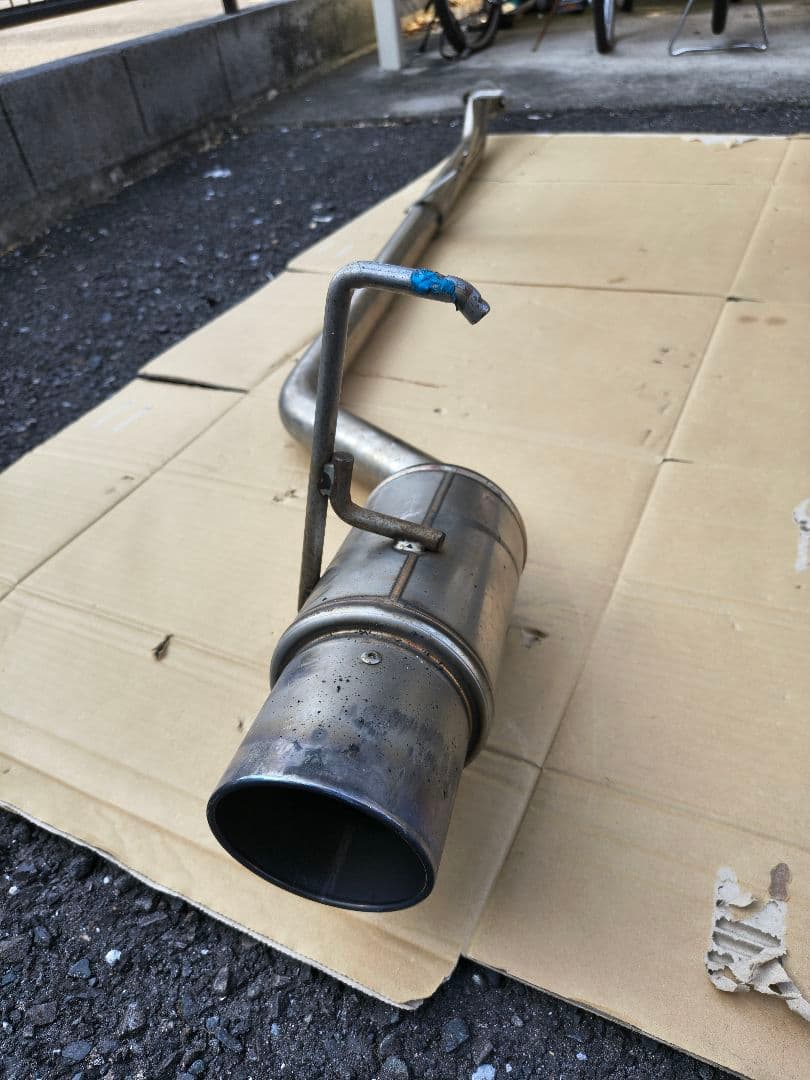 ステンレス製マフラー本体 大口径　三菱　ekスポーツ H82W