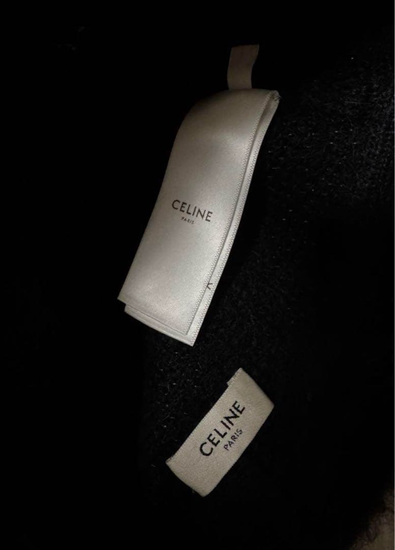 CELINE モヘアバケットハット