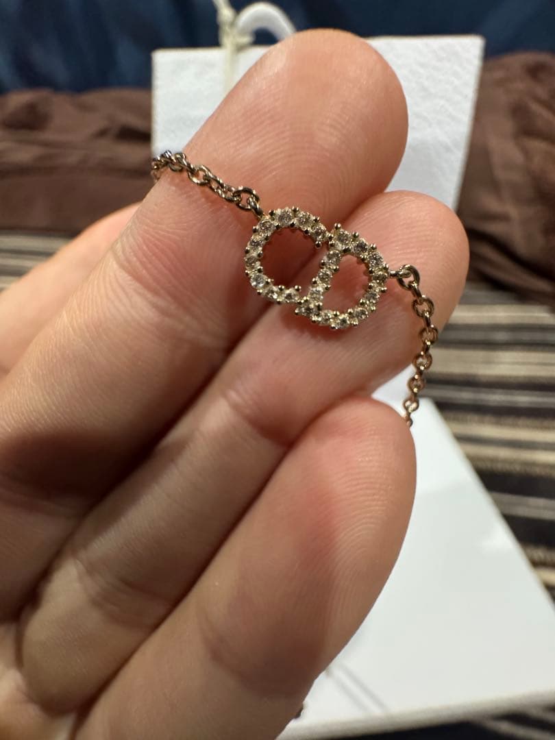 Dior Clair D Lune ネックレス　ゴールド