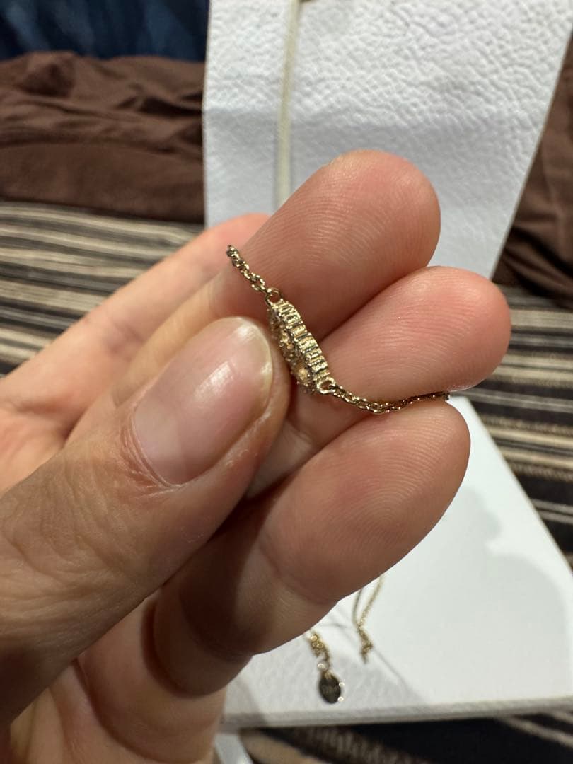 Dior Clair D Lune ネックレス　ゴールド