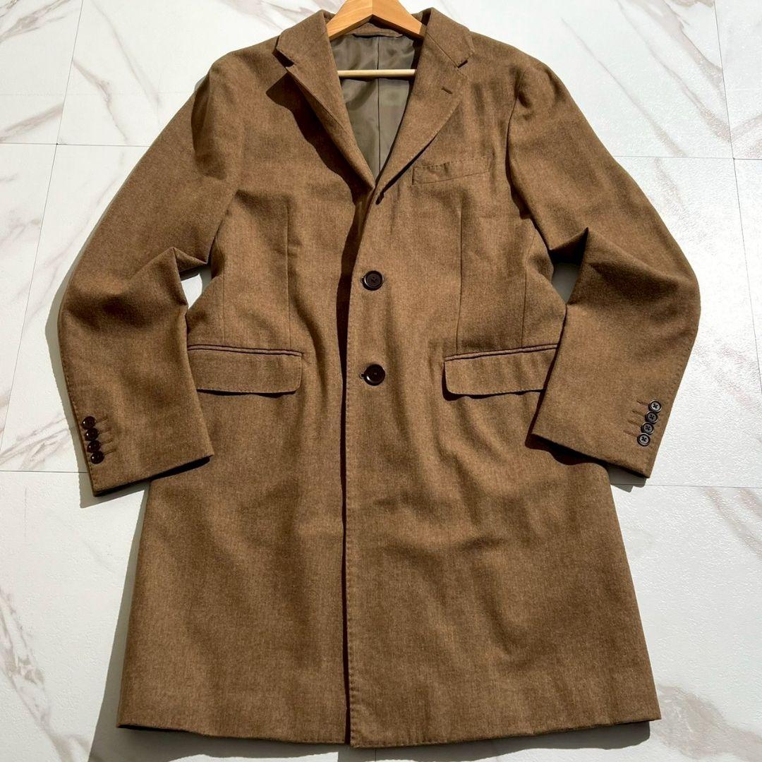 希少L/ロロピアーナ☆グリーンレーベルリラクシング　チェスターコート