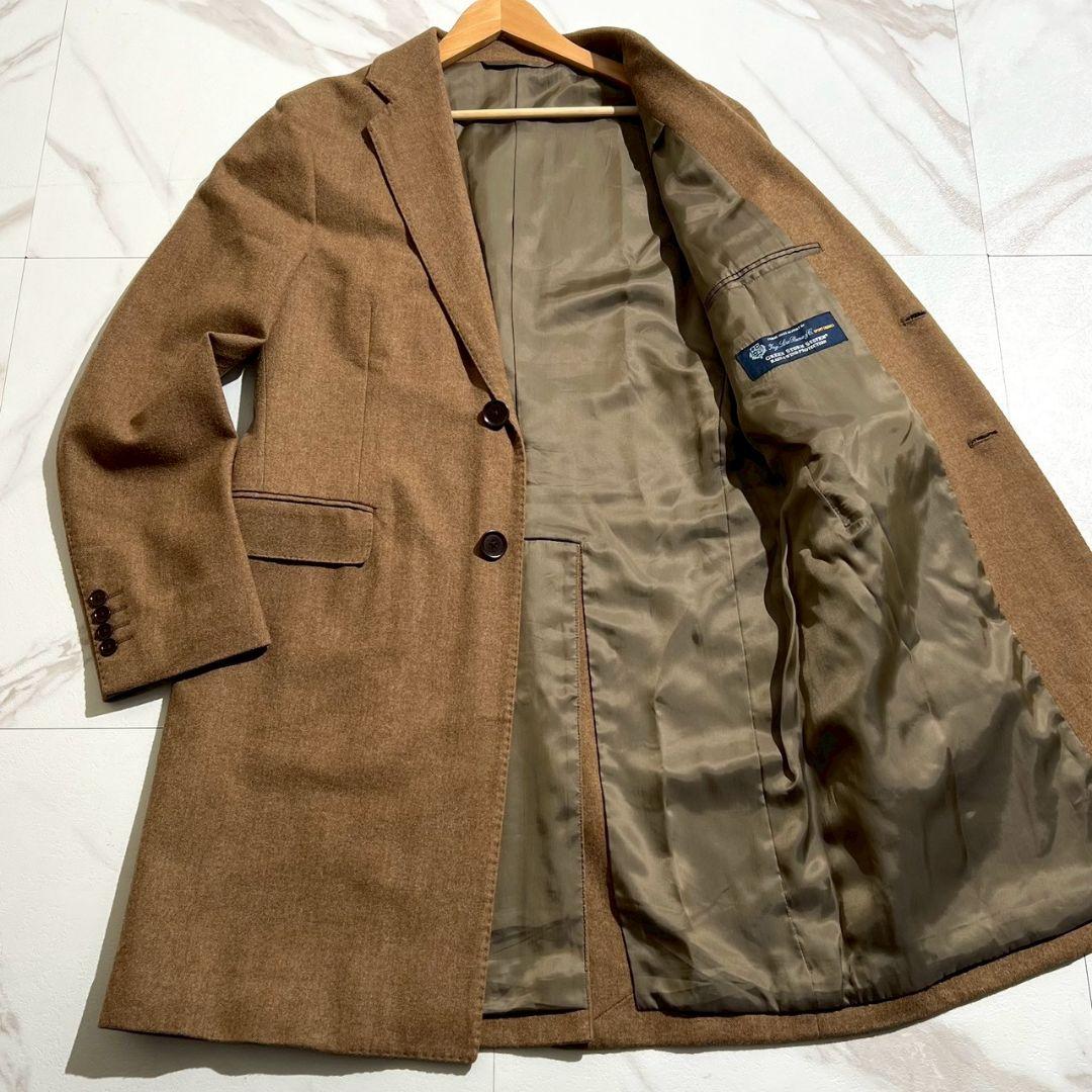 希少L/ロロピアーナ☆グリーンレーベルリラクシング　チェスターコート