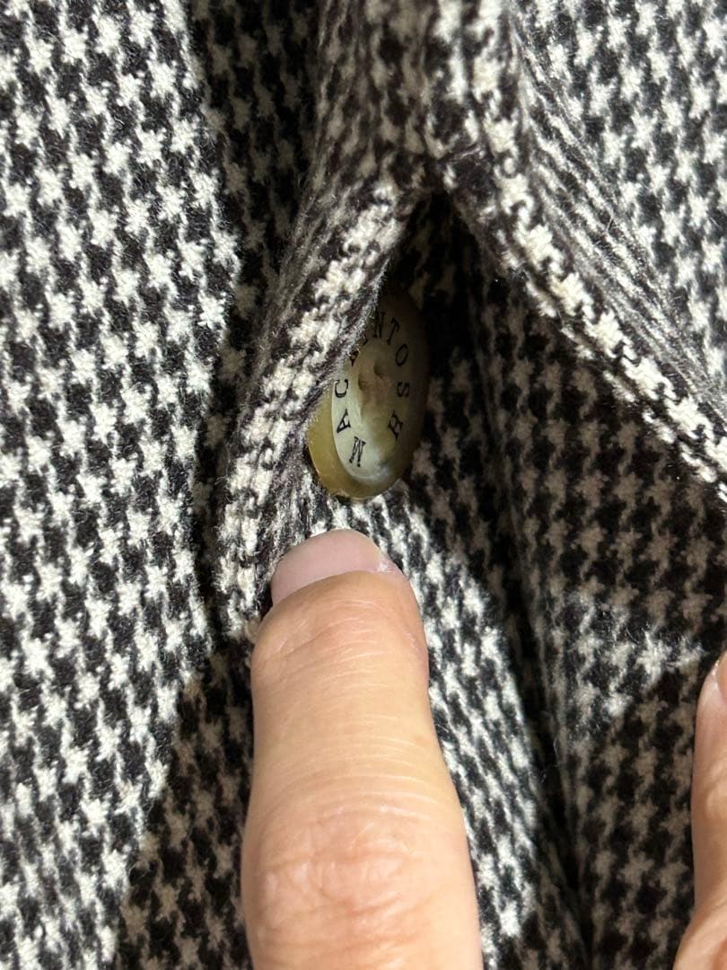 ミントコンディション マッキントッシュ チェスターコート ウール 40