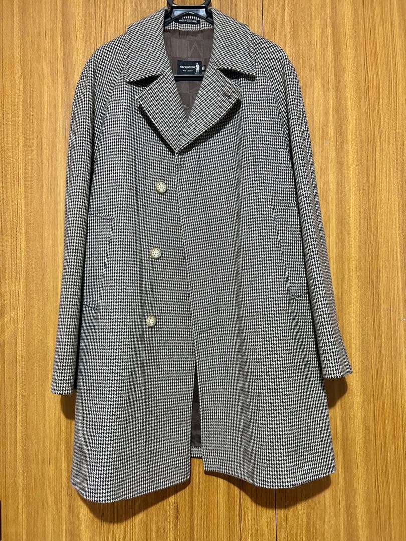 ミントコンディション マッキントッシュ チェスターコート ウール 40