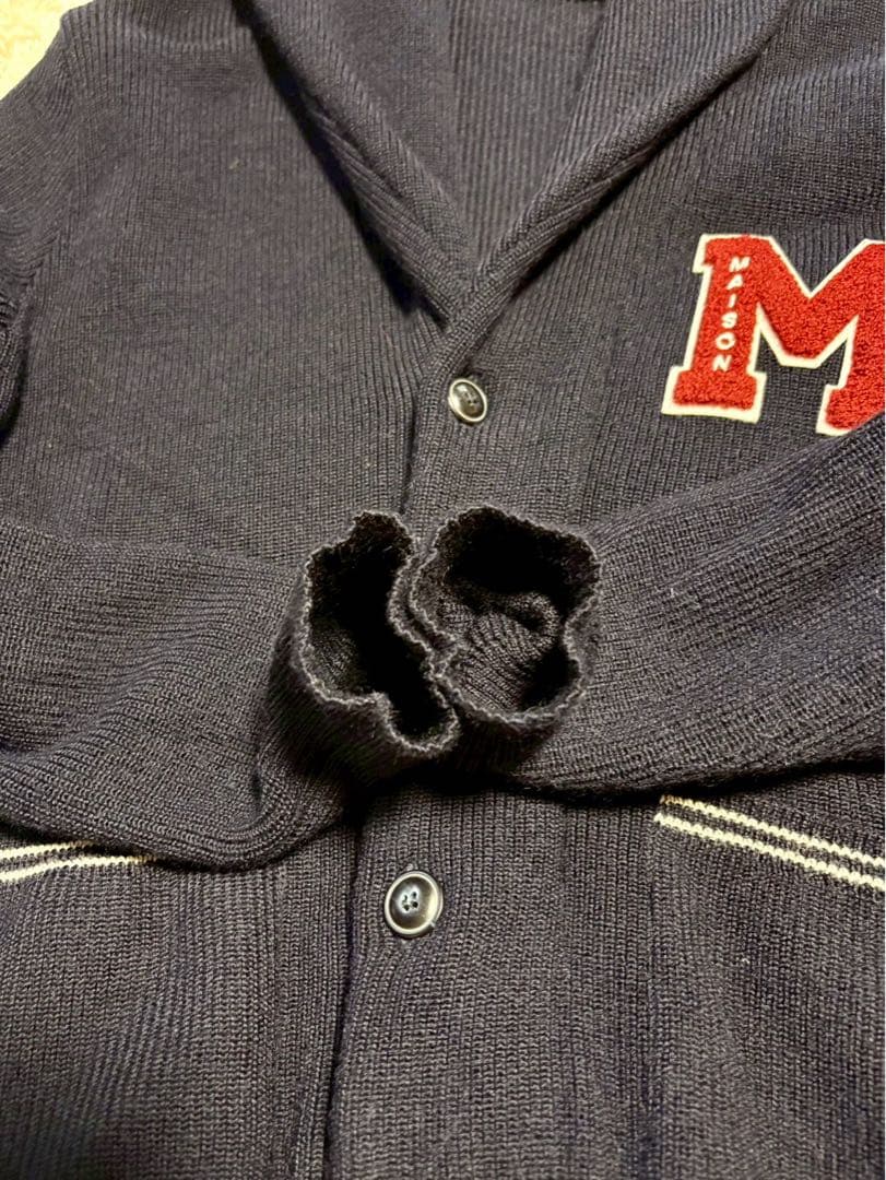 【極美品】MAISON KITSUNE メゾンキツネ ショールカラーカーディガン