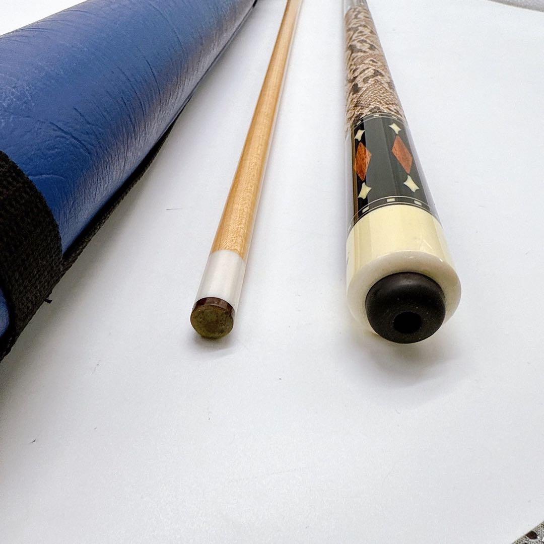 Lucasi ルカシー ビリヤードキュー 木製 150cm ケース付き