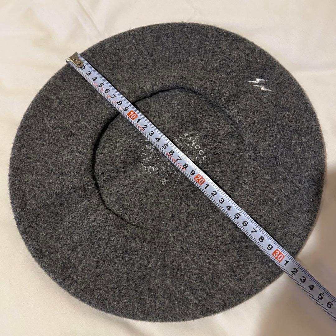 90s グッドイナフ × EC x KANGOL ベレー帽 グレー 藤原ヒロシ