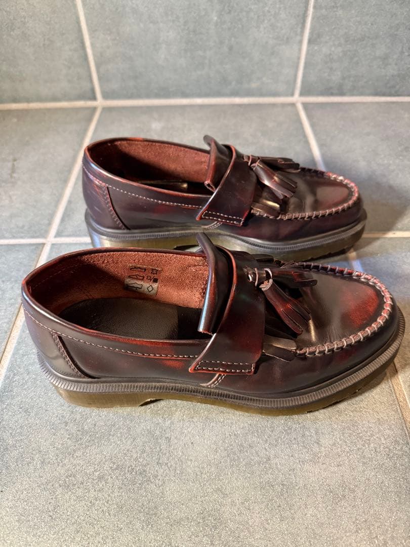 ドクターマーチン　ADRIAN バーガンディ　タッセルローファー　24cm