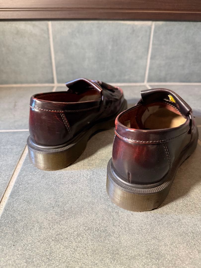 ドクターマーチン　ADRIAN バーガンディ　タッセルローファー　24cm