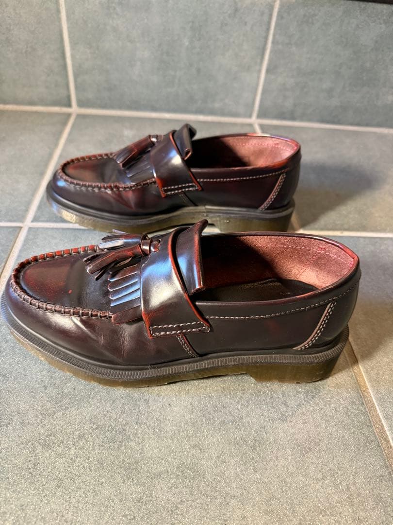 ドクターマーチン　ADRIAN バーガンディ　タッセルローファー　24cm