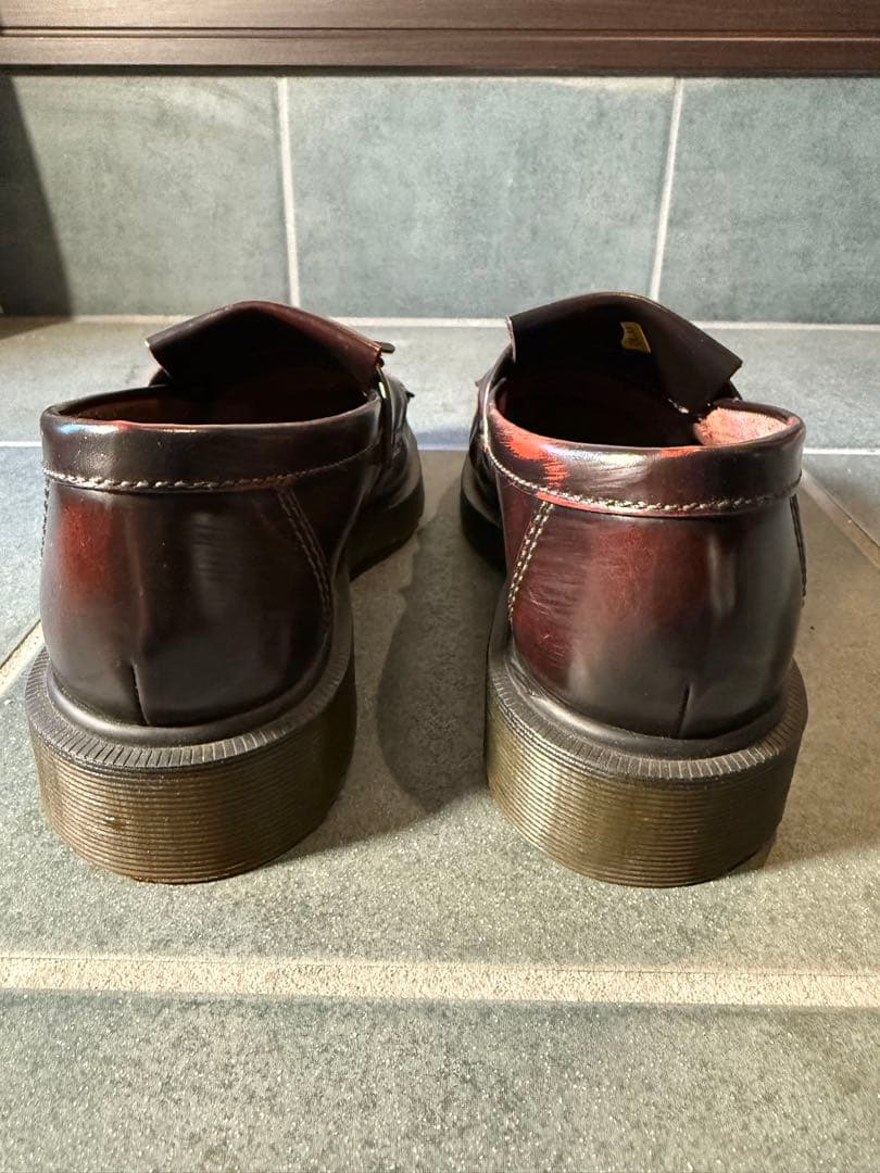 ドクターマーチン　ADRIAN バーガンディ　タッセルローファー　24cm