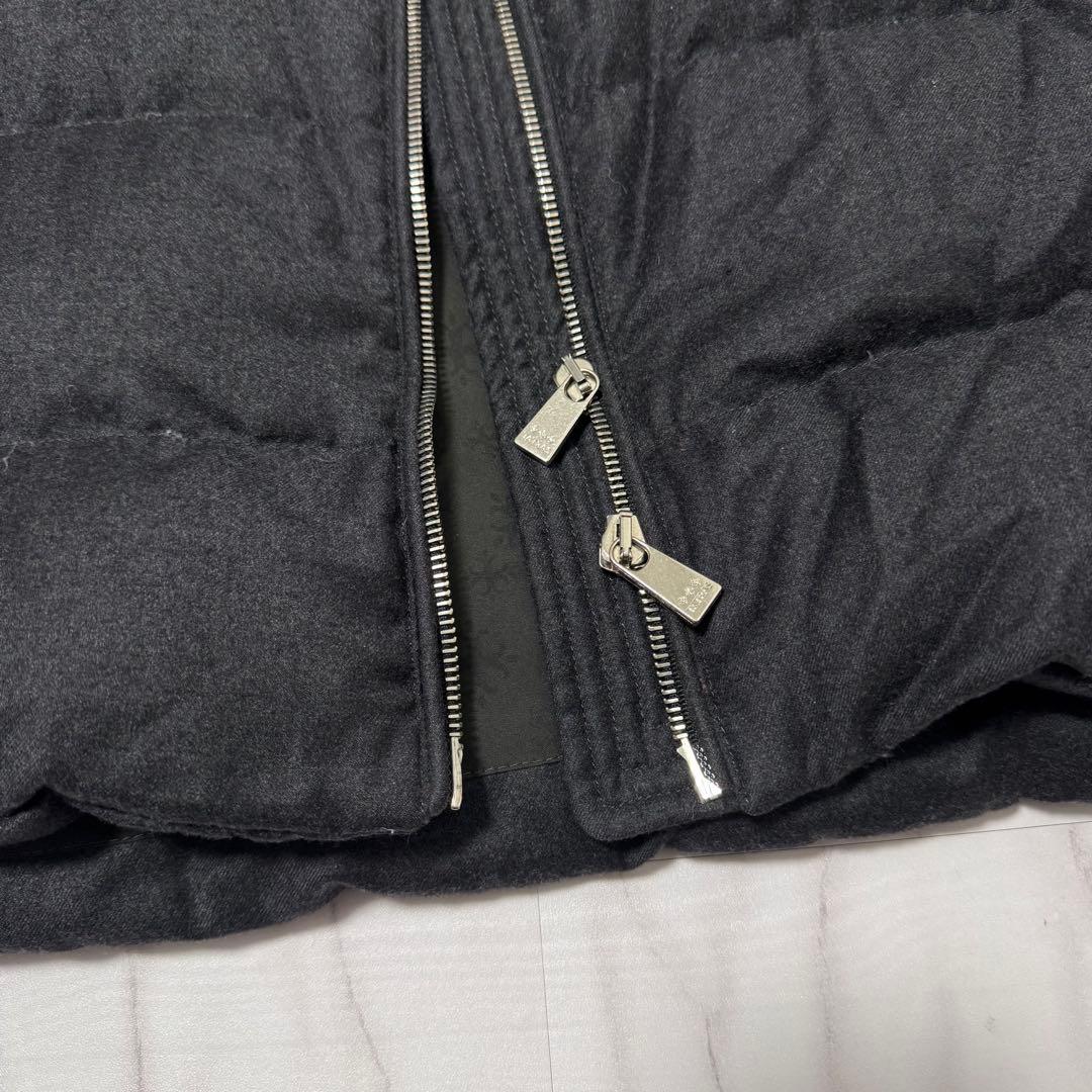 美品✨Lサイズ TATRAS 高級Rライン LEONARDO ダウンベストグレー